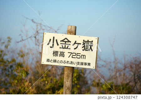 小金ヶ嶽の山頂 124308747