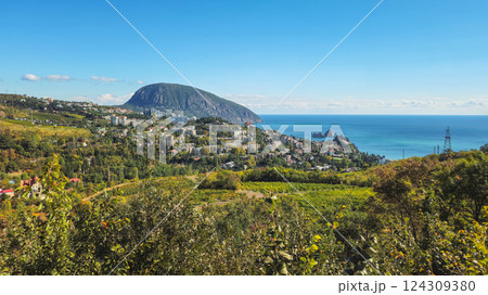 Southern coast of Crimea, the city of Gurzuf. 124309380