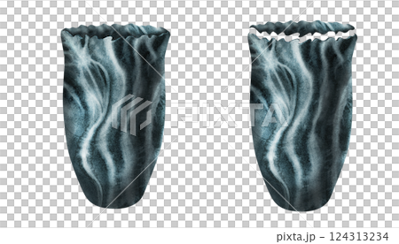 Planters, vases with natural striped stone textures of agate, malachite. Dark green flower pots for plants and bouquets. Watercolor template for interior, exterior, garden flowers, plants, trees Planters, vases with natural striped stone textures of agate, malachite. Dark green flower pots for plants and bouquets. Watercolor template for interior, exterior, garden flowers, plants, trees 124313234
