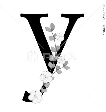 Vector sign with flowers decorations Vector sign with flowers decorations 124315678