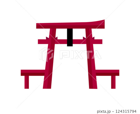 Japanese Torii Gate 124315794