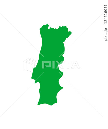 Map of Portugal 124316051