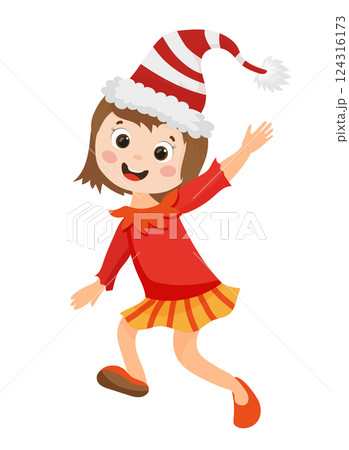 Elf Girl Dancing 124316173