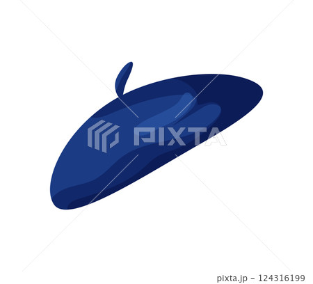 Blue French Beret 124316199