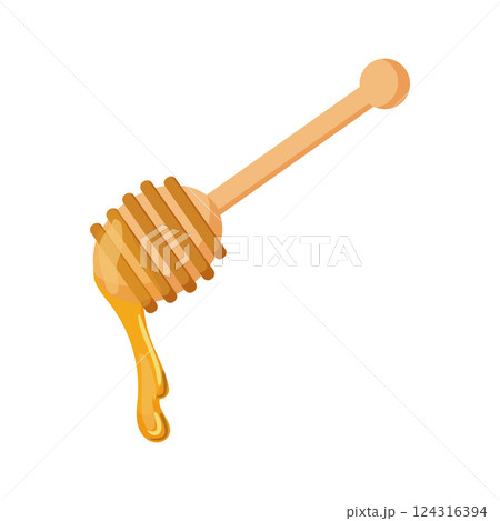 Honey Dipper with Honey Honey Dipper with Honey 124316394