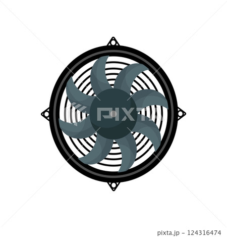 Automotive Cooling Fan 124316474