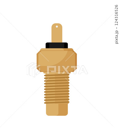 Temperature Sensor Vector 124316526
