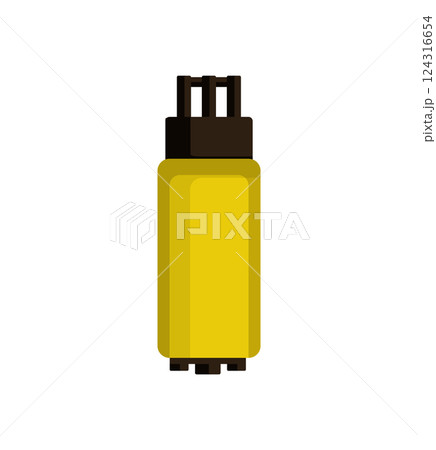 Yellow Car Fuse 124316654