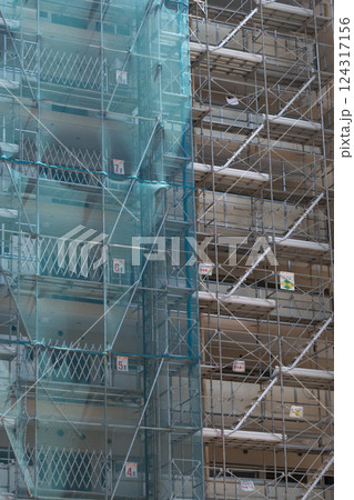 建設中のマンション 124317156