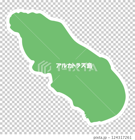 アルカトラズ島の形 124317261