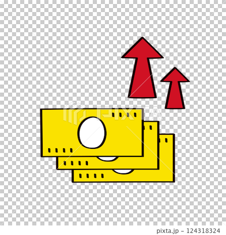 お札のイラスト 124318324