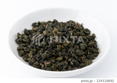 凍頂烏龍茶の茶葉 凍頂烏龍茶の茶葉 124318692