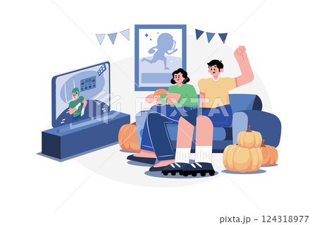 Womans Day Illustration concept. Flat illustration isolated on white background 124318977