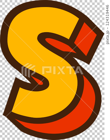 English alphabet lowercase s English alphabet lowercase s 124319446