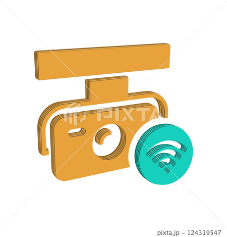 CCTV icon design template CCTV icon design template 124319547