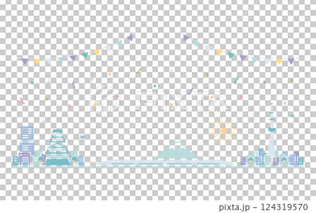 osaka, bullet train, shinkansen 124319570