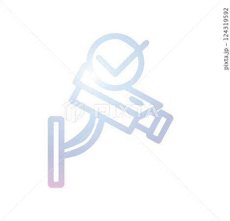 CCTV icon design template CCTV icon design template 124319592