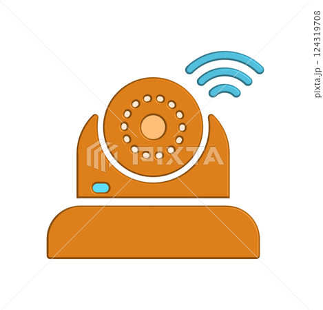 CCTV icon design template CCTV icon design template 124319708