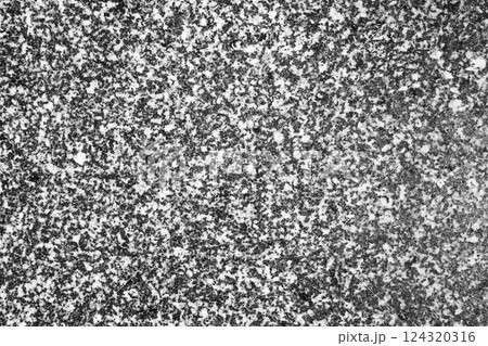 abstract background with black and white texture of granite tiles for pavement 124320316