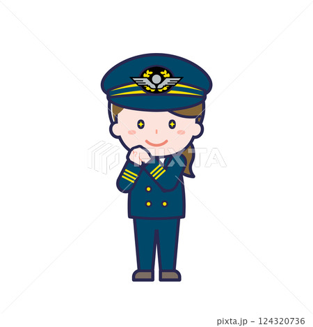 パイロット／女性 22 124320736