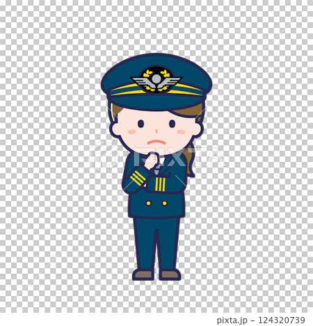 パイロット／女性 25 124320739