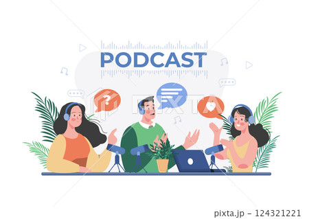 Friends Talking While Having The Podcast Friends Talking While Having The Podcast 124321221
