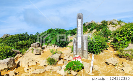 夏の火打山・妙高山登山(妙高山山頂:北峰) 夏の火打山・妙高山登山(妙高山山頂:北峰) 124322380