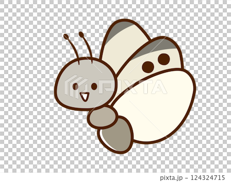 昆蟲_菜粉蝶_主線正常 124324715