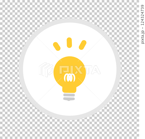Utility bills, electricity bills icon illustration material 124324739