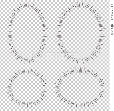 單色漫畫風格的演講泡泡集 124327213