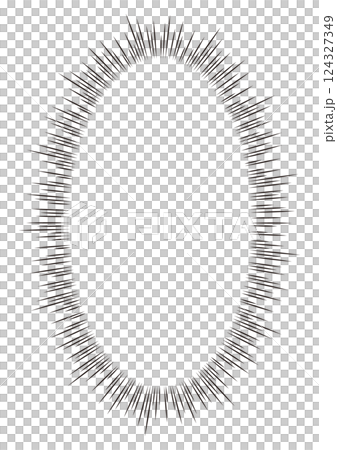 漫画でよく使われる漫画風のモノローグ素材 124327349