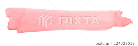 pink brush isolated on transparent background 124328015