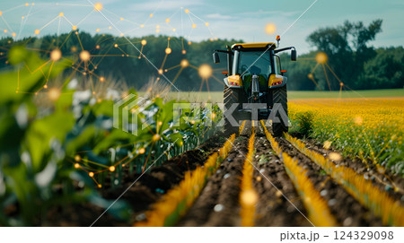 AI-Driven Sustainable Agriculture Farms managed AI-Driven Sustainable Agriculture Farms managed 124329098