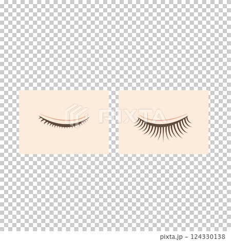 眼妝前後對比 124330138