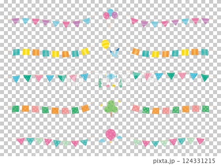 材質 - 彩色花環 2025-4 124331215