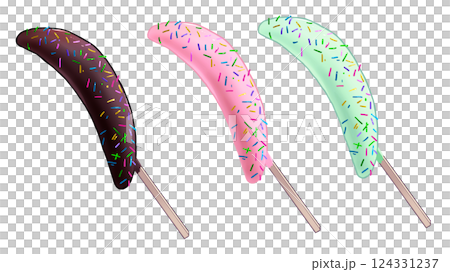 チョコバナナ　3種類 124331237