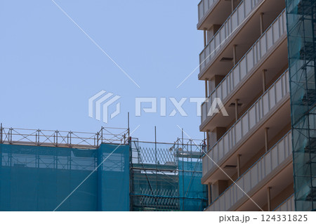 建設中のマンション 124331825