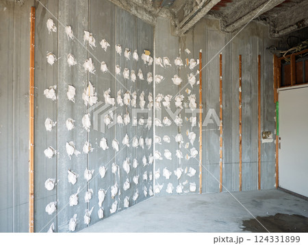 解体後のスケルトン現場 解体後のスケルトン現場 124331899