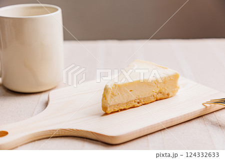 コーヒーとチーズケーキ 124332633