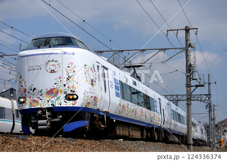 東海道本線を走る271系関空特急はるか21号 124336374