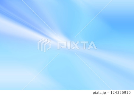青色系背景素材、ファンタジー、背景ぼかし, 水色, 青背景, ブルー,グラデーション、抽象イメージ、 124336910