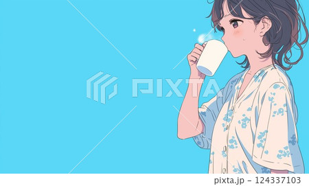 パジャマ女子 124337103