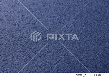 紺色の和紙の背景素材 紺色の和紙の背景素材 124338352