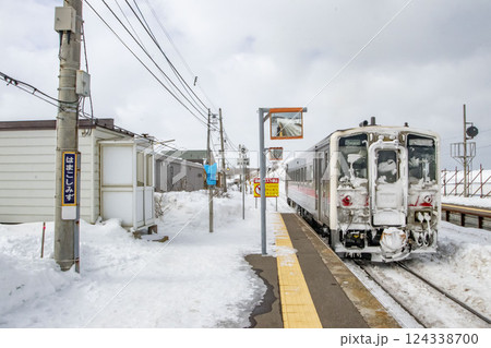 浜小清水駅のキハ54 浜小清水駅のキハ54 124338700