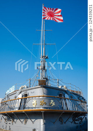 戦艦三笠　艦首 124339251