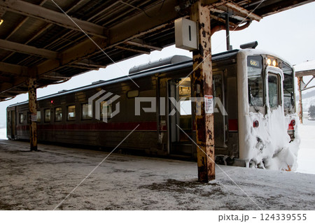 留萌駅の列車 留萌駅の列車 124339555