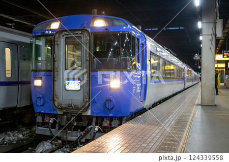 札幌駅の特急オホーツク 124339558
