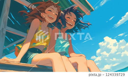 水着の女性 124339729
