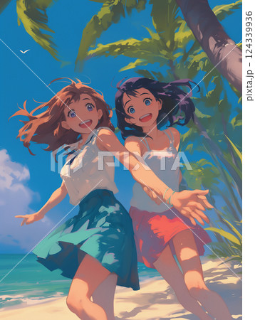 水着の女性 124339936