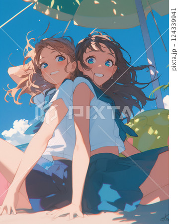水着の女性 124339941